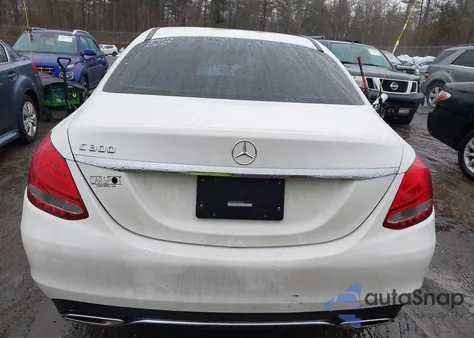 2015 Mercedes-Benz C 300 Luxury/Sport from USA, damaged, VIN 55SWF4JB9FU080360